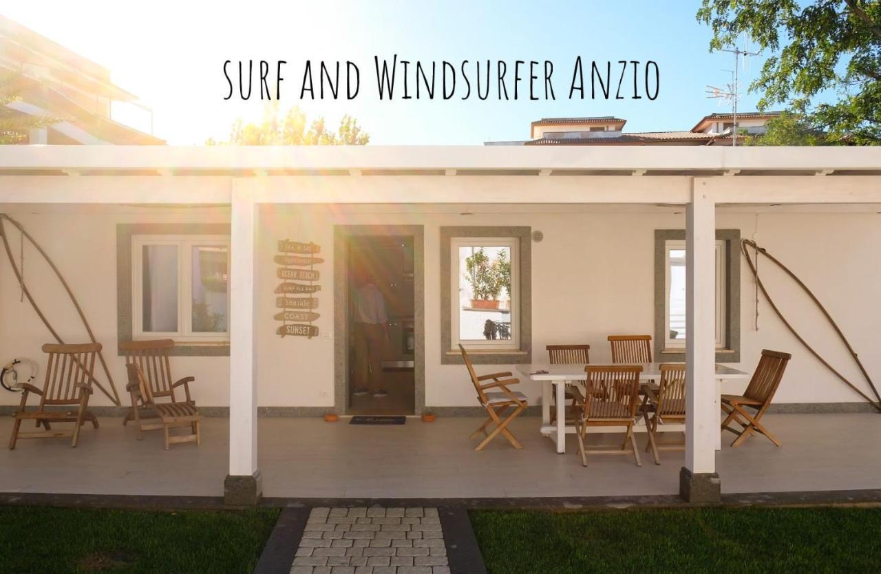 شقة Surf And Windsurfer House آنسيو المظهر الخارجي الصورة