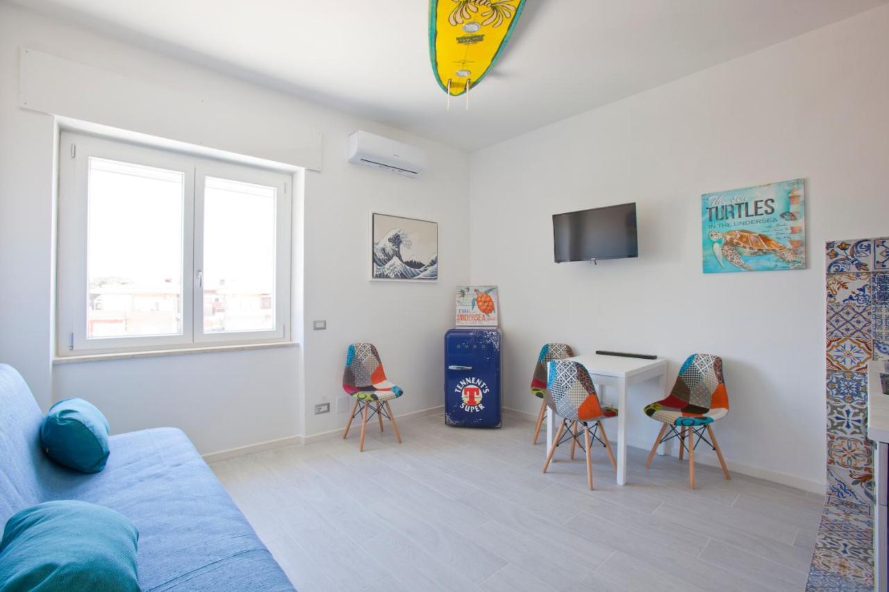 شقة Surf And Windsurfer House آنسيو المظهر الخارجي الصورة