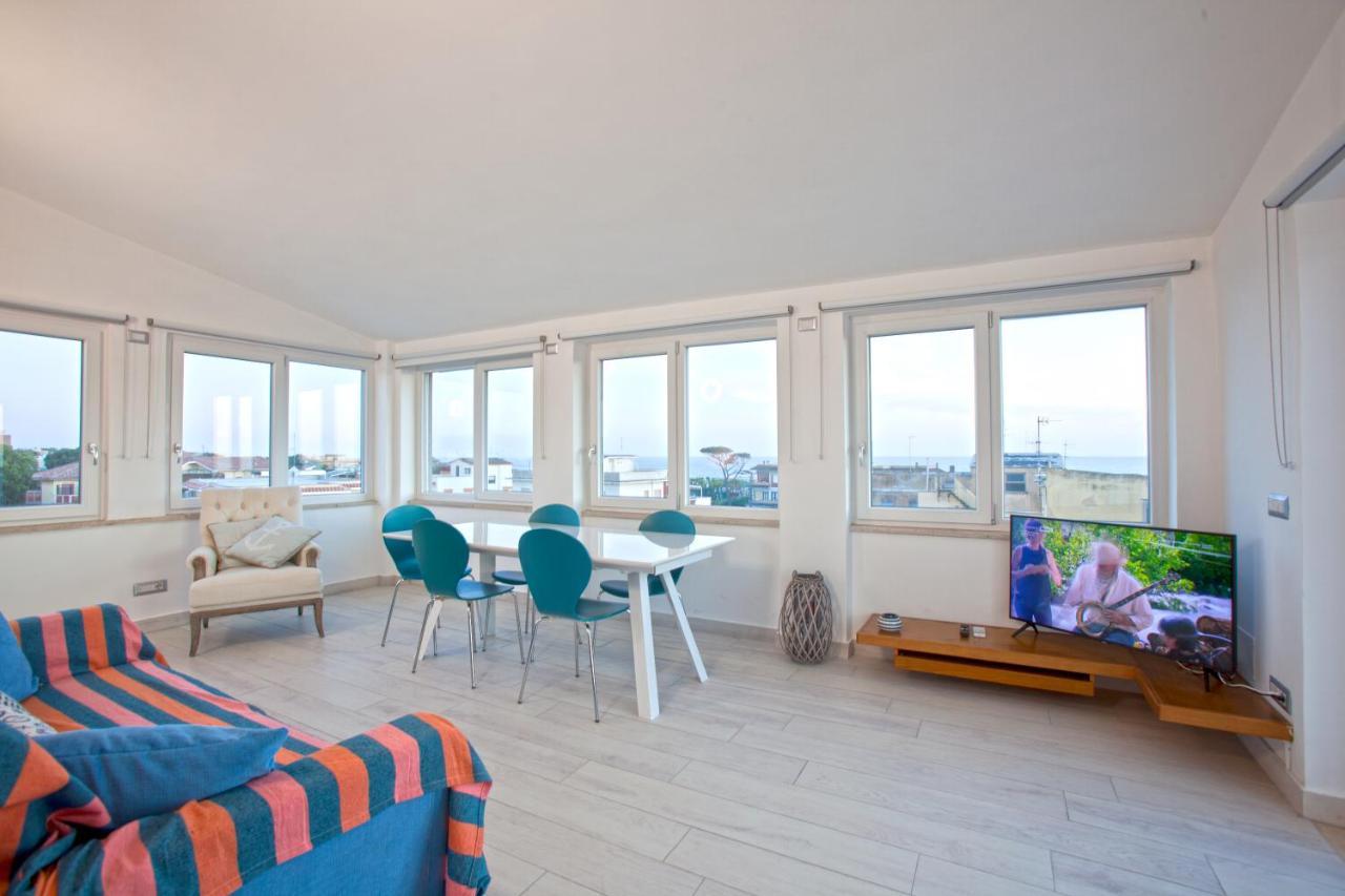 شقة Surf And Windsurfer House آنسيو المظهر الخارجي الصورة