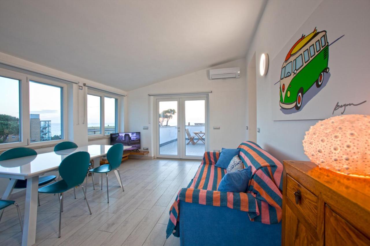 شقة Surf And Windsurfer House آنسيو المظهر الخارجي الصورة