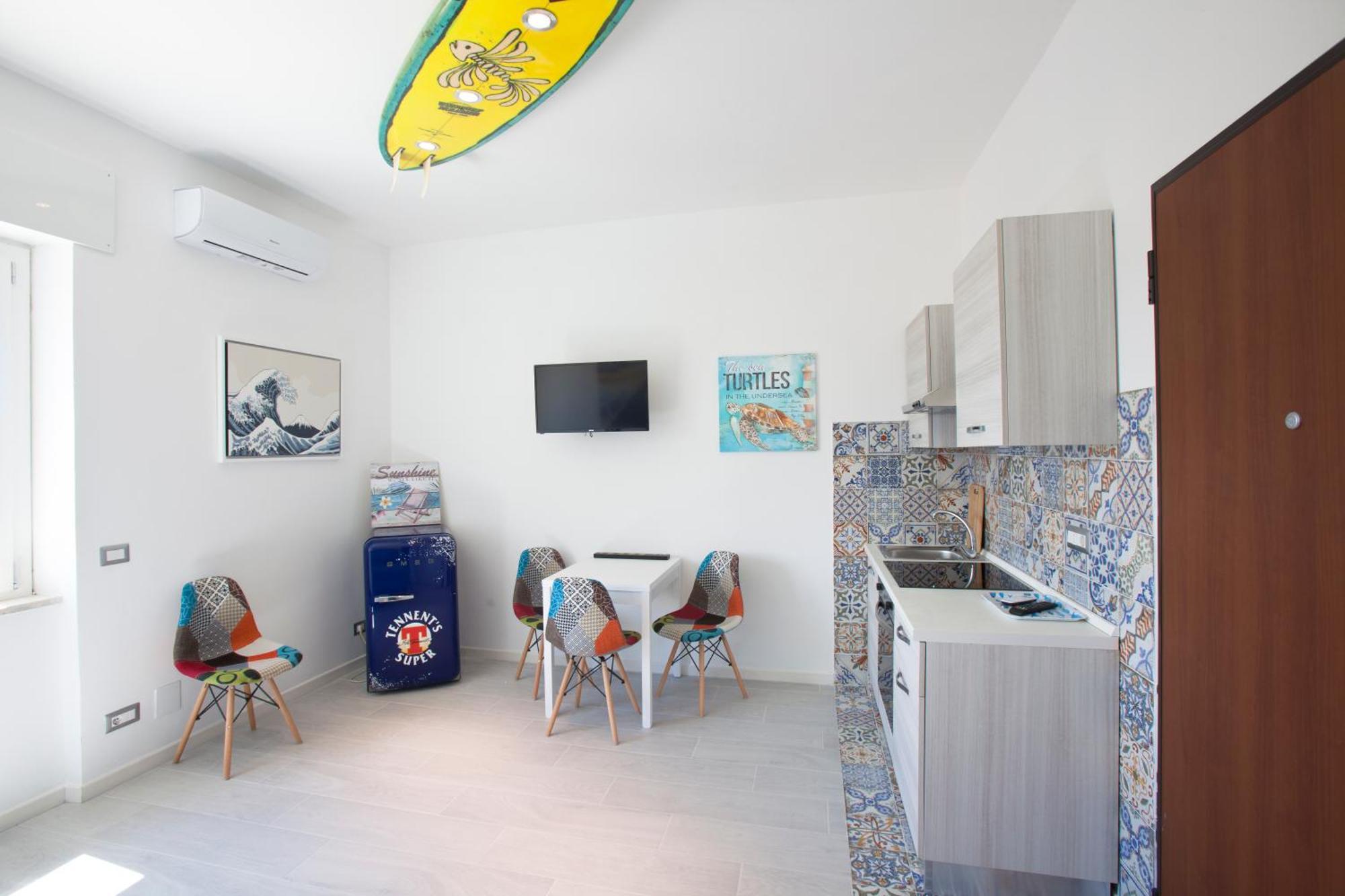 شقة Surf And Windsurfer House آنسيو الغرفة الصورة